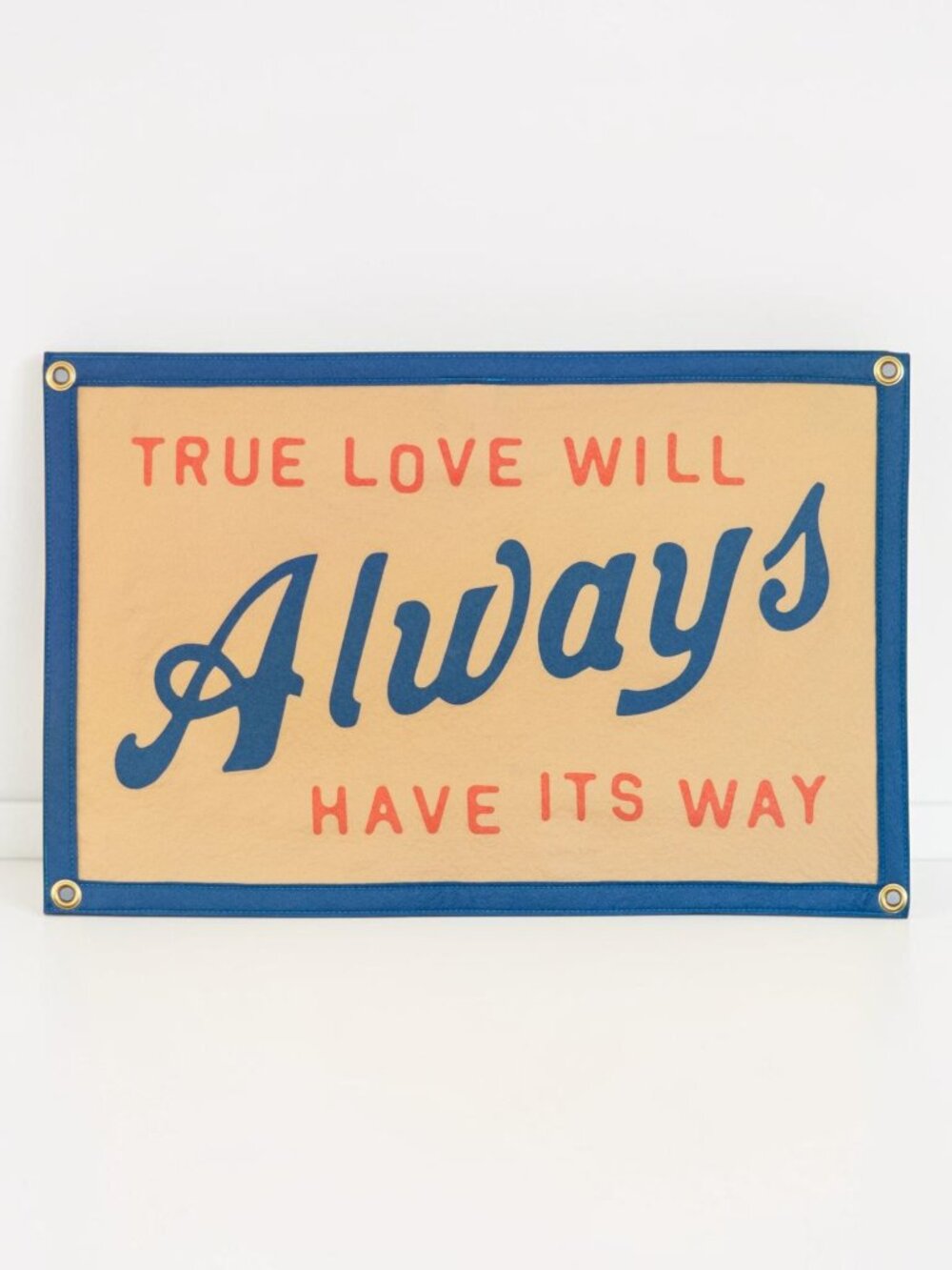 Oxford Pennant John Prine True Love Camp Flag Felt Banner 16x24 NWT